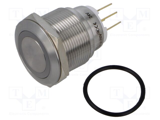 Switch: vandal resistant; Pos: 2; SPDT; 3A/220VAC; 5A/24VDC; IP65