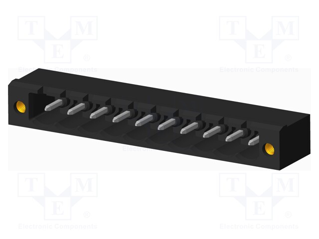 Connector: pluggable terminal block; socket; male; on PCBs