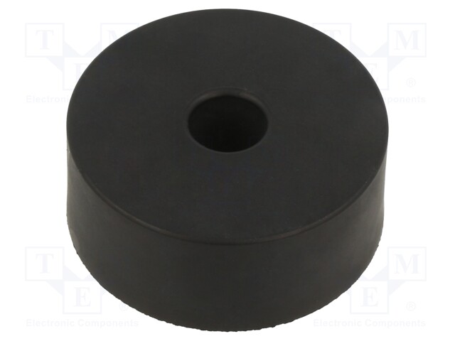 Washer; Base dia: 64mm; zinc plated steel; H: 26mm; Plating: rubber