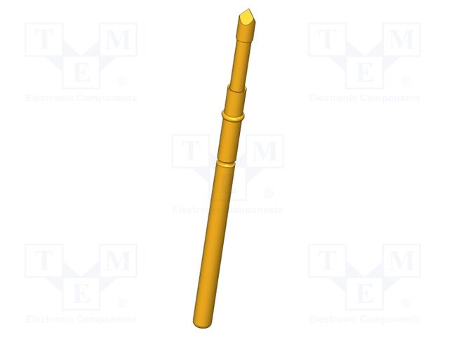 Test needle; Operational spring compression: 4mm; 5A; Ø: 1.5mm