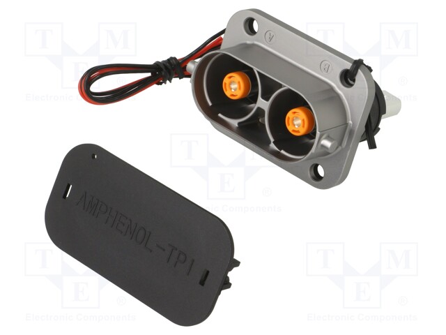 Connector: DC supply; female; screw; Mech.durability: 100cycles