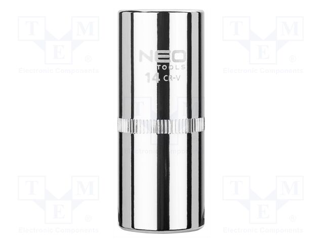 Socket; 6-angles,socket spanner; HEX 14mm; 1/4"; SUPERLOCK; long