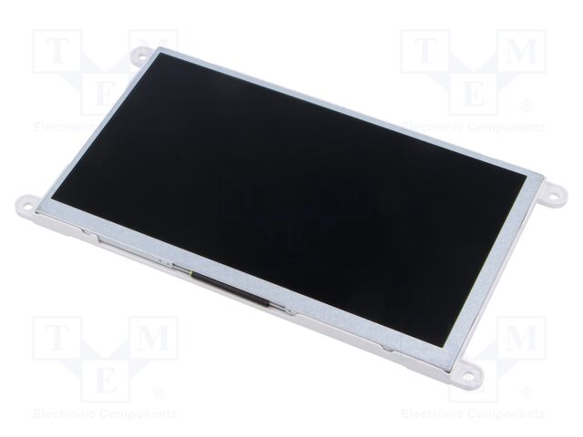 Display: TFT; 7"; 800x480; 520BSRAM,8MBPSRAM,16MBFLASH; 500cd/m2