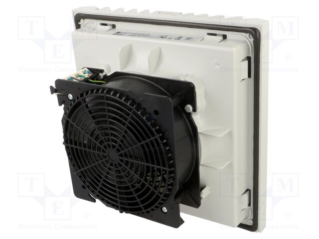 Fan: AC; fan tray; 115VAC; 125m3/h; 54dBA; IP54; 204x204x105mm