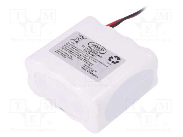 Re-battery: Li-Ion; Cell: SAMSUNG; MR18650; 7.3V; 10670mAh; 150mm