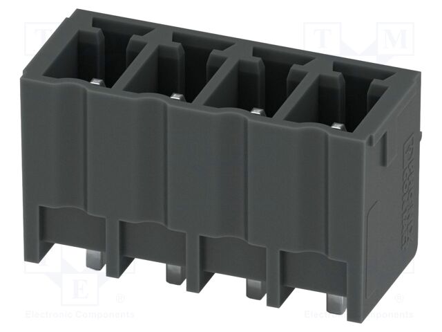 PCB headers, nominal cross section: 1.5 mm?, color: black, n