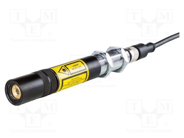 Module: laser; dot; 520nm; 9÷28VDC; focus regulation; 0÷100mA; IP65