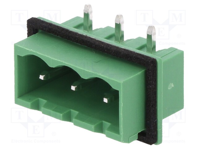 Pluggable terminal block; 5.08mm; ways: 3; angled 90°; socket