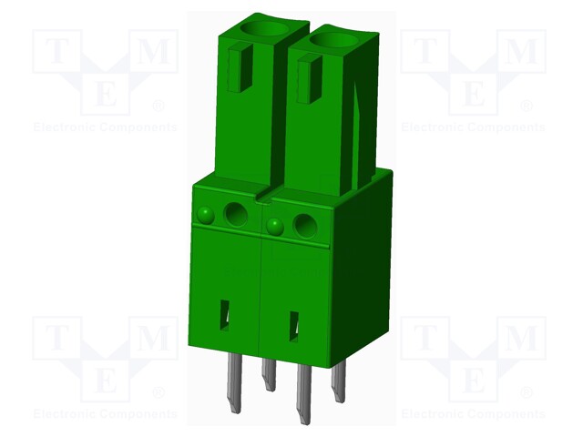 Connector: pluggable terminal block; socket; female; straight