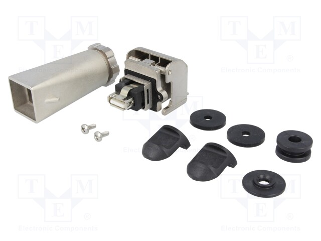 USB housing; IP67; latch