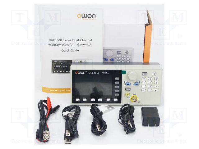 Generator: arbitrary, function; 60MHz; LCD TFT 3,6"; 480x272