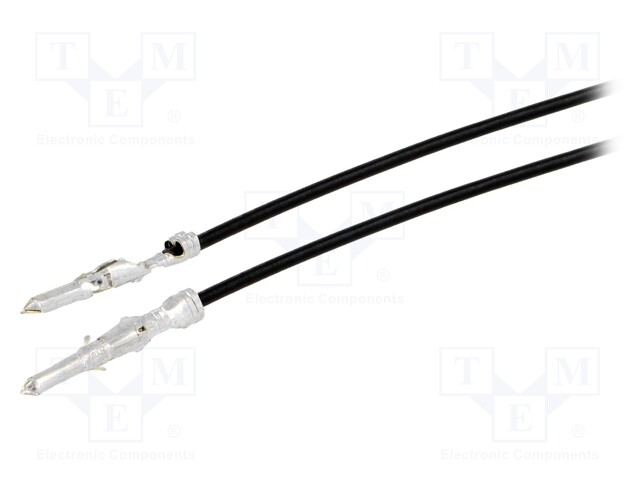 Contact; male; 22AWG; Standard .062"; tinned; Contacts ph: 3.68mm