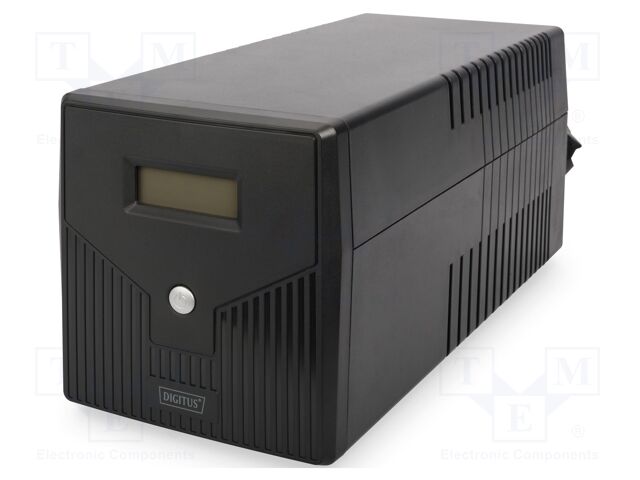 Power supply: UPS; 600W; 1000VA; 230VAC; 162x150x338mm; 7Ah; 50Hz