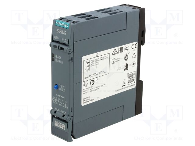 MOTOR PROTECTION RELAY, DPDT, 3A, 240V