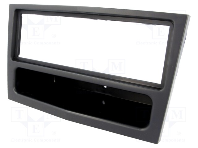 Radio mounting frame; Opel; 1 DIN; charcoal