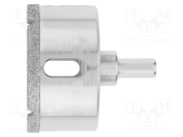 Hole saw; 65mm; Drill Bit: diamond; Holder: hexagonal