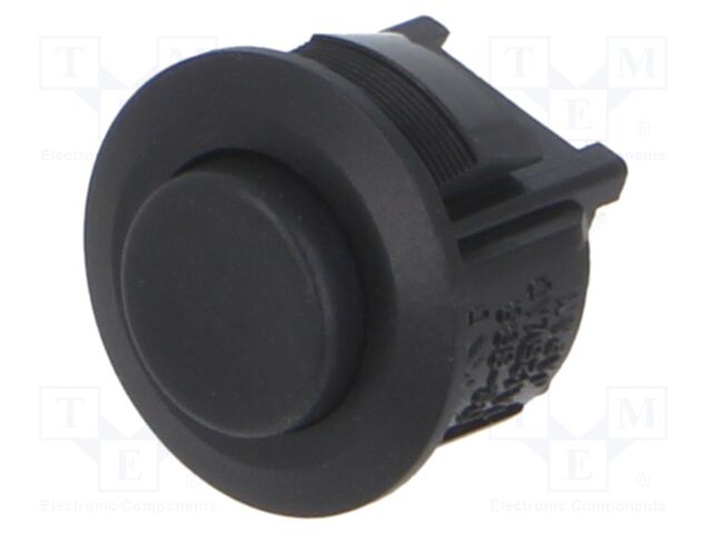 Switch: push-button; Pos: 2; SPST-NO; 1A/125VAC; OFF-(ON); Ø15mm