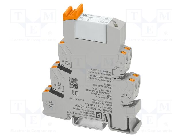 Relay: interface; Mounting: DIN