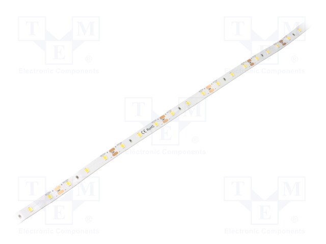 LED tape; white neutral; 2835; 12V; LED/m: 60; 8mm; IP33; 6W/m