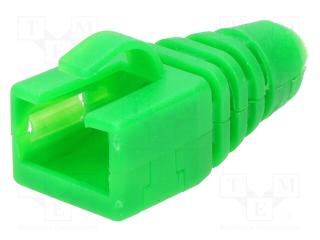 RJ45 plug boot; Colour: green