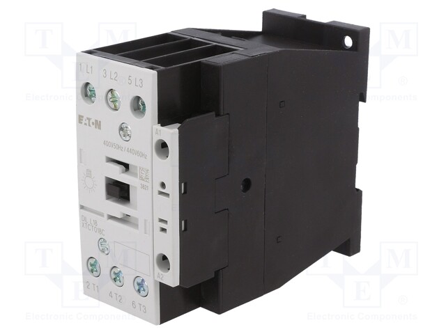 Contactor: 3-pole; NO x3; 400VAC; 18A; DIN,on panel; DILL18; 690V