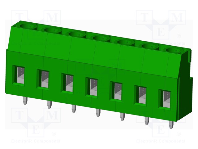 Connector: PCB terminal block; terminal; Plating: tinned; on PCBs