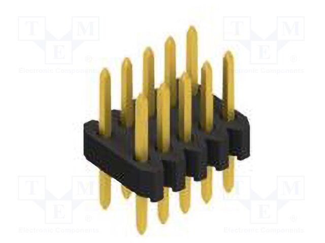 Connector: pin strips; pin header; male; PIN: 10; 1.27mm; THT; 2x5