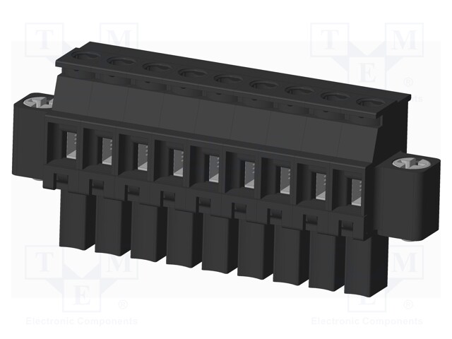 Connector: pluggable terminal block; plug; female; angled 90°