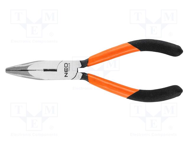 Pliers; curved,elongated; 160mm