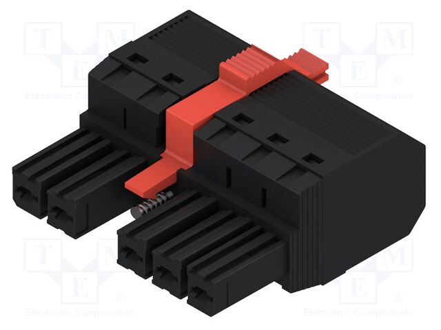 Pluggable terminal block