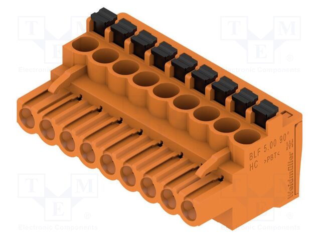 Pluggable terminal block