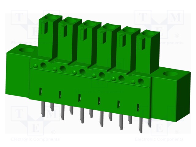 Connector: pluggable terminal block; socket; female; straight