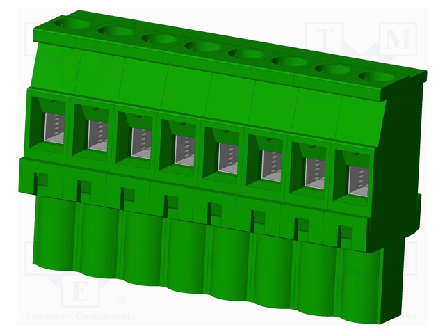 Connector: pluggable terminal block; plug; female; angled 90°