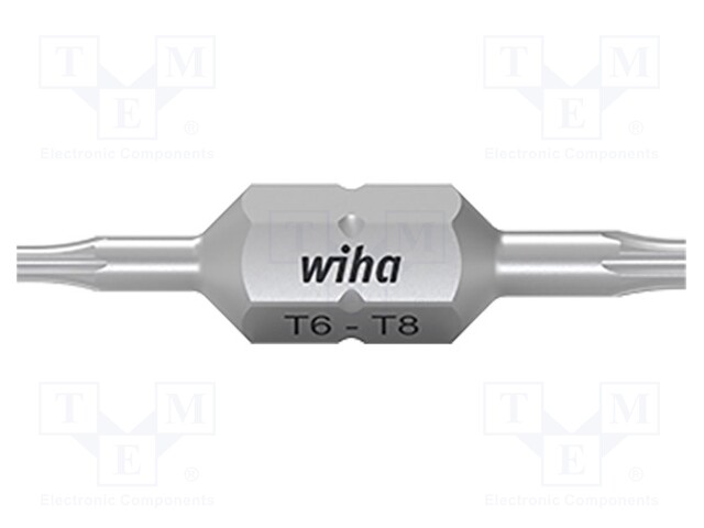 Screwdriver bit; Torx®; TX06,TX08; 10pcs; double