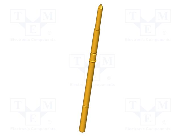 Test needle; Operational spring compression: 4mm; 5A; Ø: 1.3mm