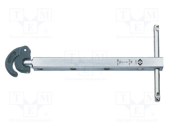 Wrench; Kind of wrench: for basin
