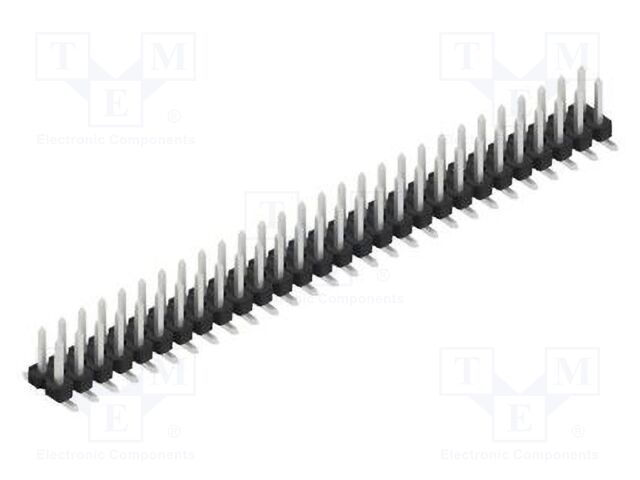 Connector: pin strips; pin header; male; PIN: 56; 2.54mm; SMT; 2x28