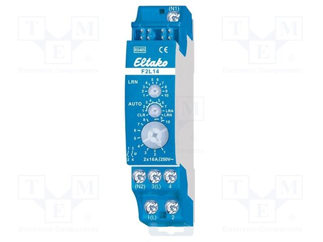 Fan extension module; for DIN rail mounting; NO + NO