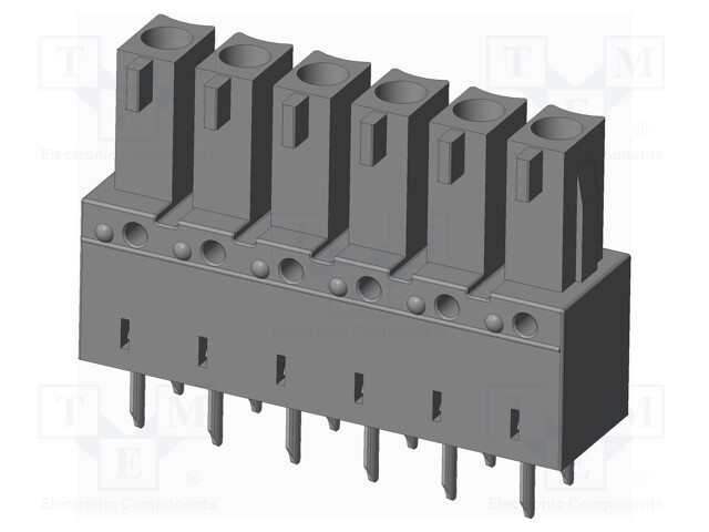 Connector: pluggable terminal block; socket; female; angled 90°