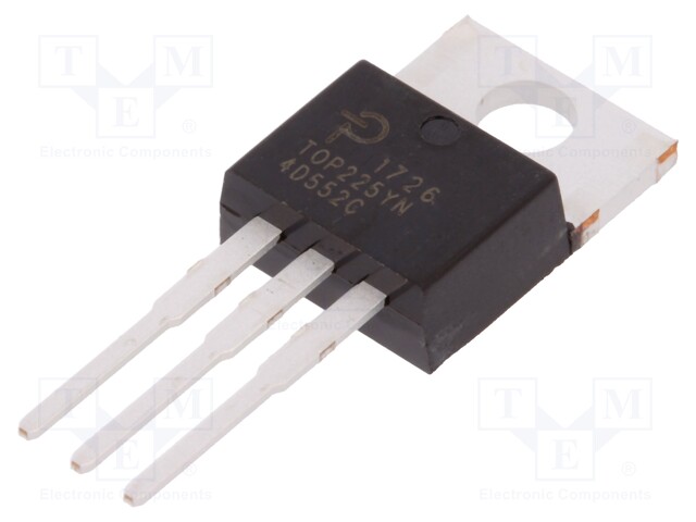 PMIC; AC/DC switcher,SMPS controller; 90÷110kHz; TO220-3; 6.4Ω