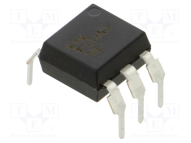 Optocoupler; THT; Channels: 1; Out: transistor; Uinsul: 5kV; Uce: 80V