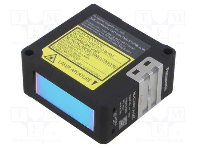 Sensor: distance; laser; diffuse-reflective; Range: 120mm; 24VDC