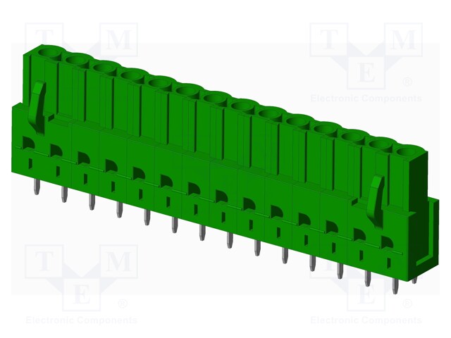Connector: pluggable terminal block; socket; female; straight
