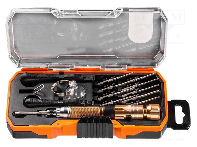 Kit: for repair smartphones; Kit: precision screwdrivers; case