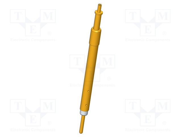 Needle-like test probe; Operational spring compression: 2.65mm