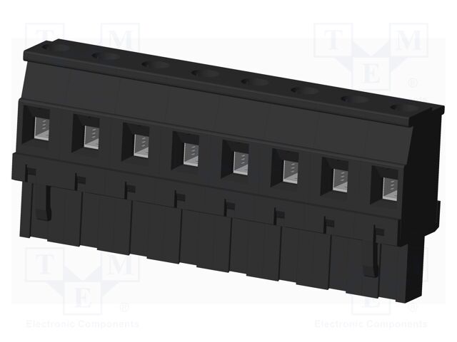 Connector: pluggable terminal block; plug; female; angled 90°