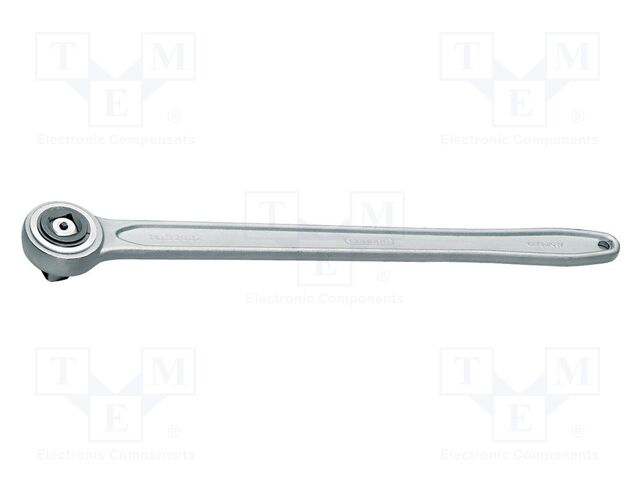 Rattle; socket spanner; 3/4"; Chrom-vanadium steel; 500mm