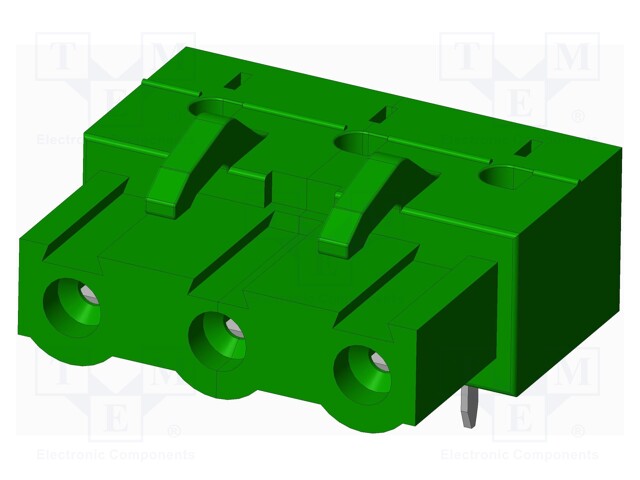 Connector: pluggable terminal block; socket; female; angled 90°