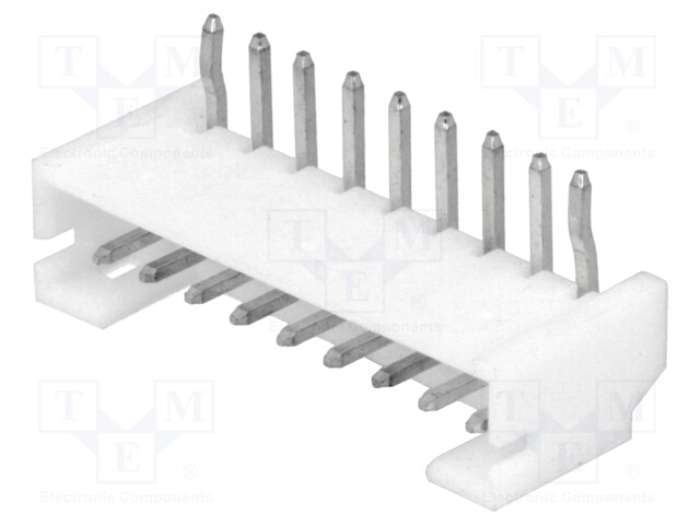 Socket; wire-board; male; 2mm; PIN: 9; THT; 1A; tinned; -25÷85°C; 100V
