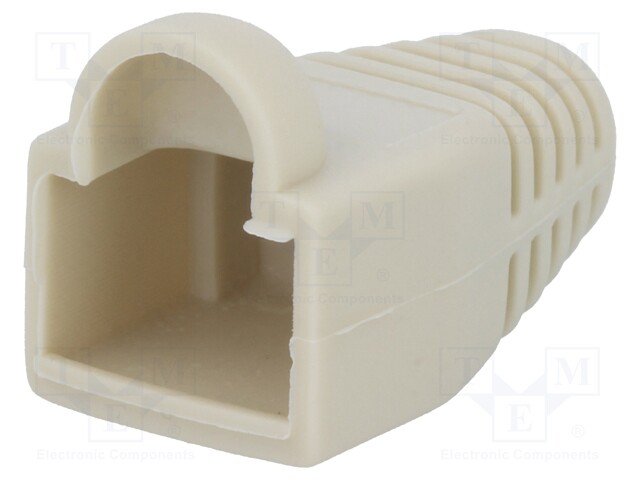 RJ45 plug boot; 5.8mm; Colour: grey